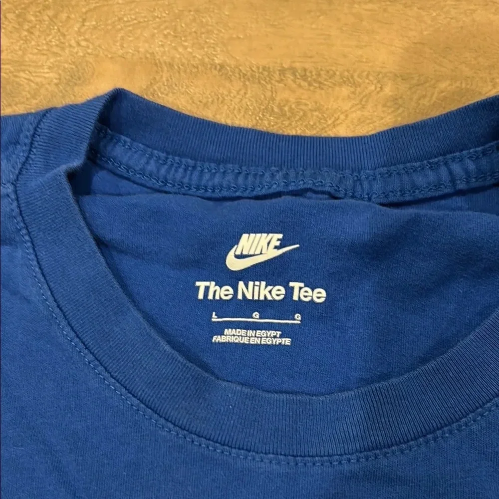 Nike Blue Short Sleeve Tee Essential Comfort
